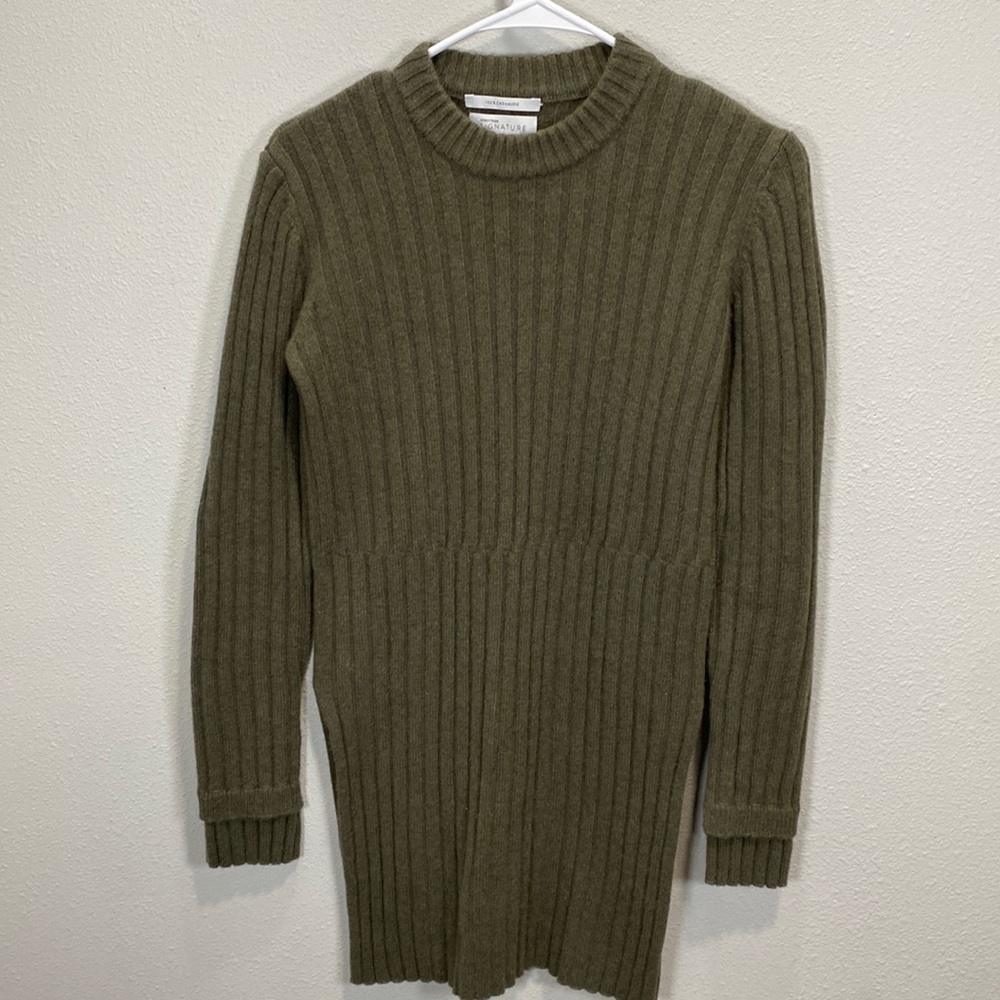 Nordstrom signature cashmere sweater tunic length